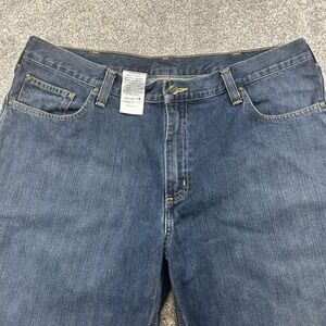 Carhartt Mens Jeans 40 X 30 Relaxed Fit Straight Leg Outdoor Workwear Pants